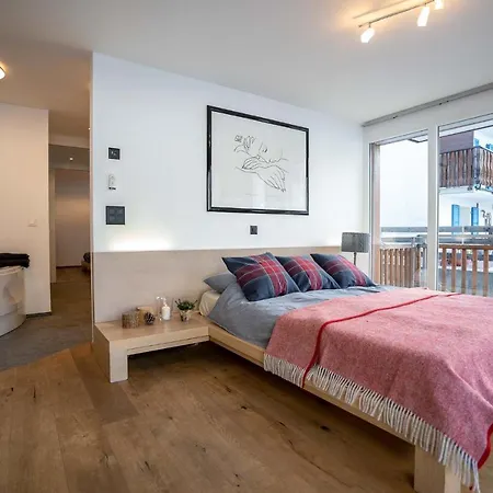 Modern With Matterhorn View דירה צרמט